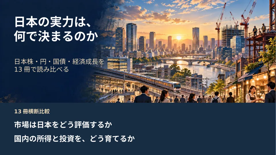 日本の実力（１３冊） の表紙スライド